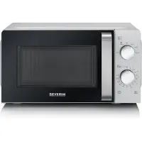 Severin MW 7885 - Mikrobølgeovn - 17 liter - 700 W - hvid/sort