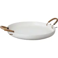 ERNST bakke med håndtag hvid Ø35 cm