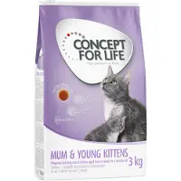 Concept for Life Mum & Young Kittens - FORBEDRET OPSKRIFT! - 3 kg