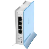 Mikrotik RouterBOARD hAP lite - Trådløs router 4-port switch 2,4 GHz