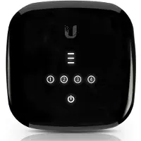 Ubiquiti UFiber WiFi - Trådløs router 4-port switch - 1GbE, GPON - væg-monterbar