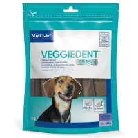 Virbac VeggieDent Small hundegodbid til 10 kg/15 tyggestrips