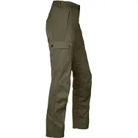 Fjällräven - Vandretøj dame - Stina Trousers W Dark Olive til UnisexBomuld - Størrelse S - Grøn
