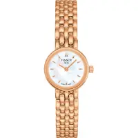 Tissot Dameur T058.009.33.111.00 T-Lady Lovely Hvid/Rosaguldtonet
