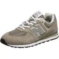 New Balance New Balanceunisex til børn. GC574V1 Træningssko i læder 574 grå (38.5), Fast, Blonder, Casual, børnetøj