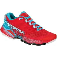 La Sportiva - Trail løbesko - Akasha II Woman Hibiscus/Malibu Blue til Unisex - Størrelse 39 - Rød
