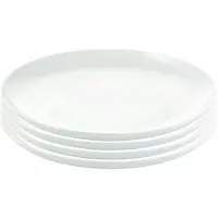 Aida Atelier middagstallerken Ø25 cm 4 stk Super hvid