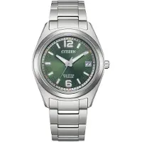 Citizen Dameur FE6151-82X Titanium Grøn/Titanium Ø34 mm