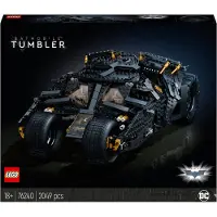 LEGO 76240 DC Batman The Batmobile tumbler, sæt til voksne at vise og indsamle, gaveidé, modelbil