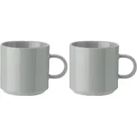 Stelton krus 20 cl 2-pak Light grey