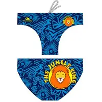 Turbo Jungle King Waterpolo Royal Badetrusser