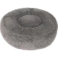 Zooplus Exclusive Hundeseng Fnug - Ekstra Betræk Ø 125 cm, grå