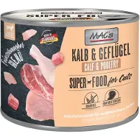 Mac'S Økonomipakke: 24 x 200 g Cat Feinschmecker - Kalv & Fjerkræ