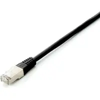Equip 645693, 0,25 m, Cat6a, S/FTP (S-STP), RJ-45, RJ-45, Sort
