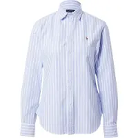 Ralph Lauren Bluse lyseblå / hvid