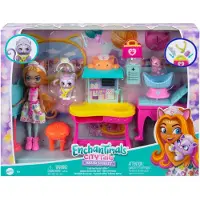 Enchantimals City Tails Carlin Katteklinik Dukke