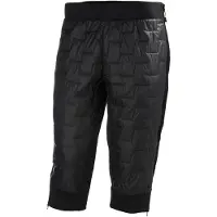Helly Hansen Lifaloft Full Zip Insulator 3/4 Pant, herre, sort