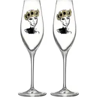 Kosta Boda All about you champagneglas 24 cl 2-pak Let's celebrate you