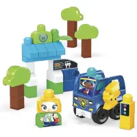 Mega Bloks Green Town Charge & Go" Busbyggesæt