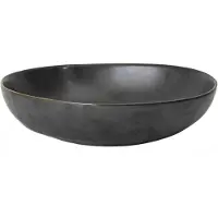 Ferm Living Flow skål large Ø19,5 cm Black