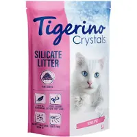 Tigerino Crystals Sensitive - Økonomipakke: Pink (3 x 5 l)