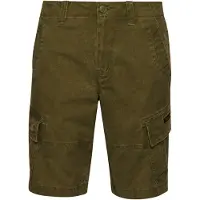 Superdry Superdrytil mænd. M7110300A Cargo-shorts i økologisk bomuld Core green (30), Casual, Grøn, Økologisk bomuld, Bæredygtig