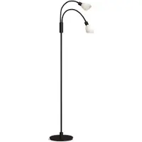 Herstal Cut gulvlampe 132 cm Sort