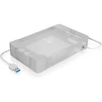 Raidsonic technology ICY BOX IB-AC705-6G - Lagringspakning - 2,5 / 3,5 delt - SATA 6Gb/s - USB 3.0 - hvid