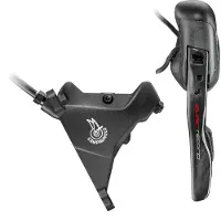 Campagnolo Super Record Hydraulic Eps 160 Mm Venstre Bremsegreb Med Gearskifter