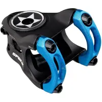 Spank Split Enduro Trail Shotpeen anodiseret cykelstamme (43 mm) Universal Fit cykelstamme Mountainbike stammestang Clamp Shotpeen anodiseret fre