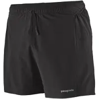 Patagonia - Trail running tøj - M's Strider Pro Shorts Black til Unisex - Størrelse M - Sort