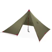 MSR - Ultralette telte - Front Range Green til Unisex - Kaki