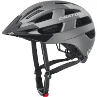 Cratoni Velo-X, cykelhjelm, mat grå