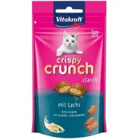 Vitakraft Crispy Crunch Classic med laks kattesnack (60g)