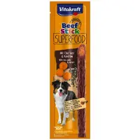 Vitakraft Beefstick Superfood gulerod med chiafrø hundesnack (25g)
