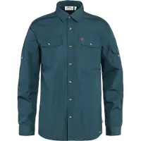 Fjall Raven - Vandretøj - Singi Trekking Shirt LS M Mountain Blue til Unisex - Størrelse L - Blå