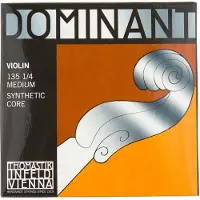 Thomastik Dominant Violin String Set Aluminium E 1/4 Size