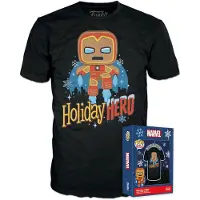 Funko POP! Forundring Jern Holiday S Gb Kortærmet T-shirt Til Mænd