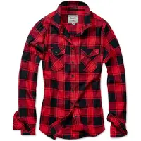 Brandit Amy Flannel Skjorte Med Lange ærmer