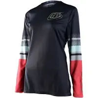 Troy Lee Designs GP Warped Jersey - Motocross Dirt Bike ATV Enduro Dual Sport Racing Off Road Lang?rmet rideudstyr - Voksne kvinder piger (Charco