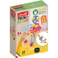 Quercetti Byggesæt - Techno Jumbo PlayEco+ - 52 Dele - 86164 - - OneSize - Legetøj
