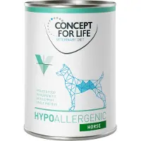 Concept for Life Økonomipakke: Veterinary Diet 24 x 400 g - Hypoallergenic Hest