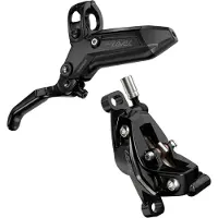 Sram Hydraulic disc brake Level Silver Stealth 4 Piston - Bagbremse