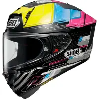Shoei X-SPR PRO Proxy TC-11 Integralhjelm Sort/Blå/Gul 2XL