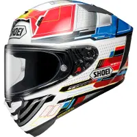 Shoei X-SPR Pro Proxy TC-10 Integralhjelm Hvid/Rød/Blå/Gul/antracit S