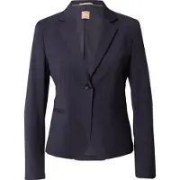 BOSS Regular fit blazer i italiensk ny uld