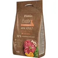 Fitmin dog Purity Adult Mini Kornfri Oksekød - 4 kg