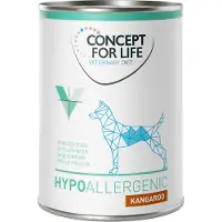 Concept for Life Veterinary Diet Hypoallergenic kænguru - 6 x 400 g