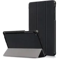 Mtp Products Tri-Fold Series Samsung Galaxy Tab A 8 (2019) with S Pen Folio Taske - Sort