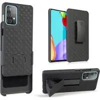 Mtp Products Samsung Galaxy A52 5G, Galaxy A52s Hybrid Cover med Bælteklips - Sort